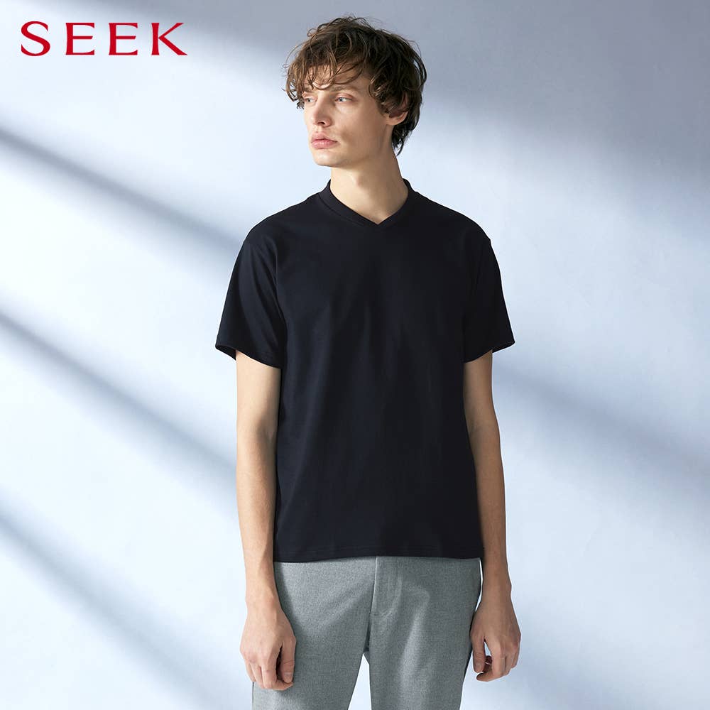 [相容夾克] V領T卹